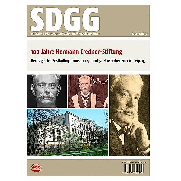 100 Jahre Hermann Credner-Stiftung der Deutschen Gesellschaft für Geowissenschaften