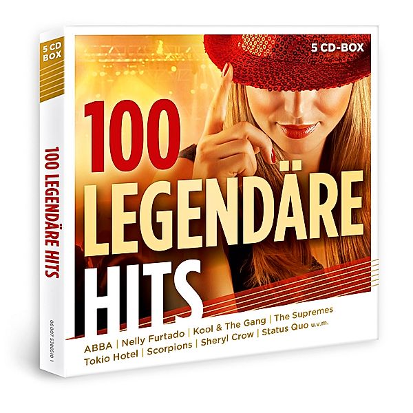 100 legendäre Hits (Exklusive 5CD-Box), Various Artists