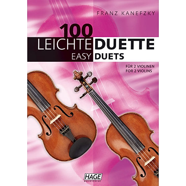 100 leichte Duette für 2 Violinen, Franz Kanefzky