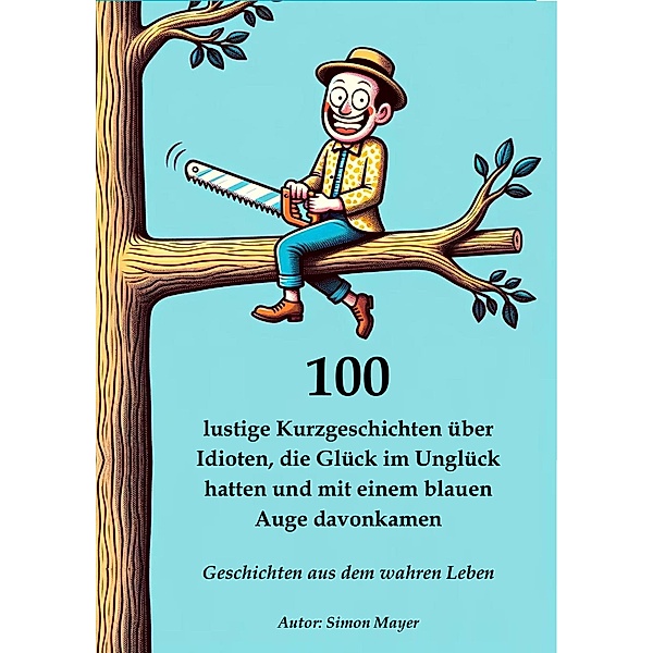 100 lustige Kurzgeschichten über Idioten, die Glück im Unglück hatten und mit einem blauen Auge davonkamen - Geschichten aus dem wahren Leben, Simon Mayer