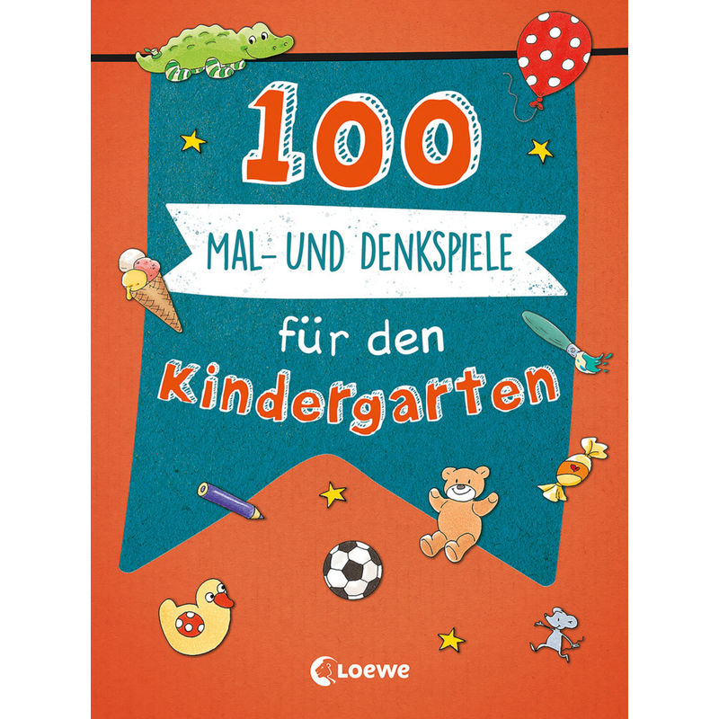 Image of 100 Mal- und Denkspiele für den Kindergarten