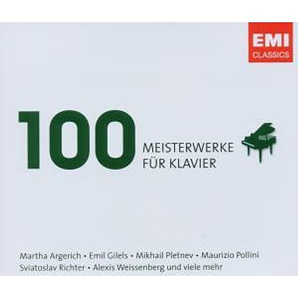 100 Meisterwerke Für Klavier, Diverse Interpreten