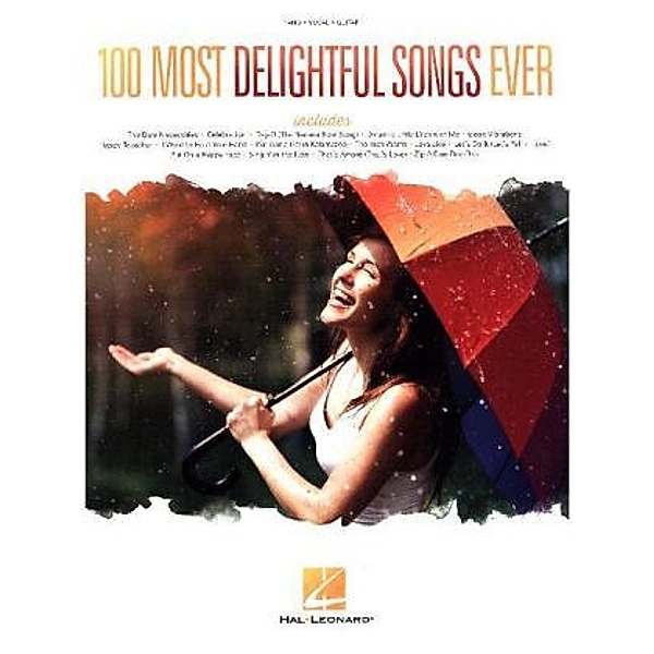 100 Most Delightful Songs Ever, Piano, Voice & Guitar, Various