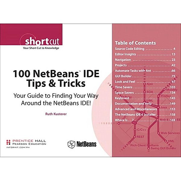 100 NetBeans IDE Tips & Tricks (Digital Short Cut), Ruth Kusterer