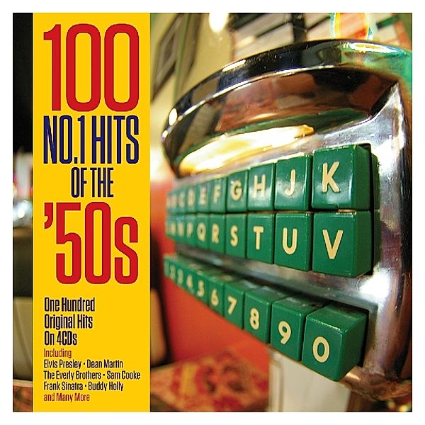 100 No.1 Hits Of The '50s, Diverse Interpreten