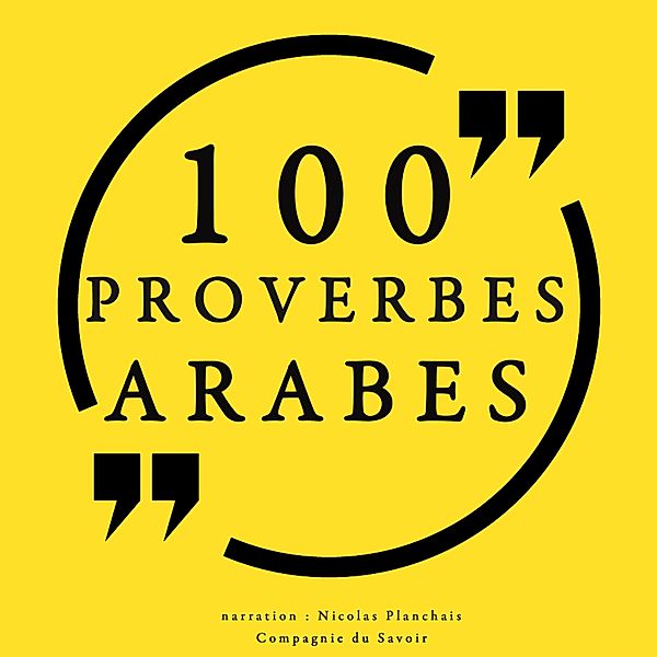 100 Proverbes Arabes, Frédéric Garnier
