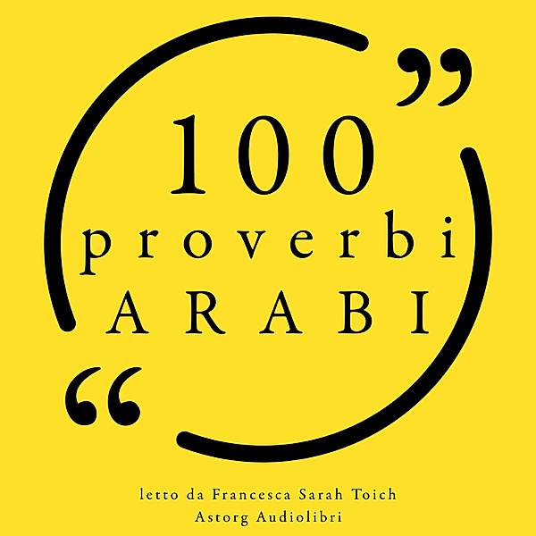 100 Proverbi arabi, Anonymous