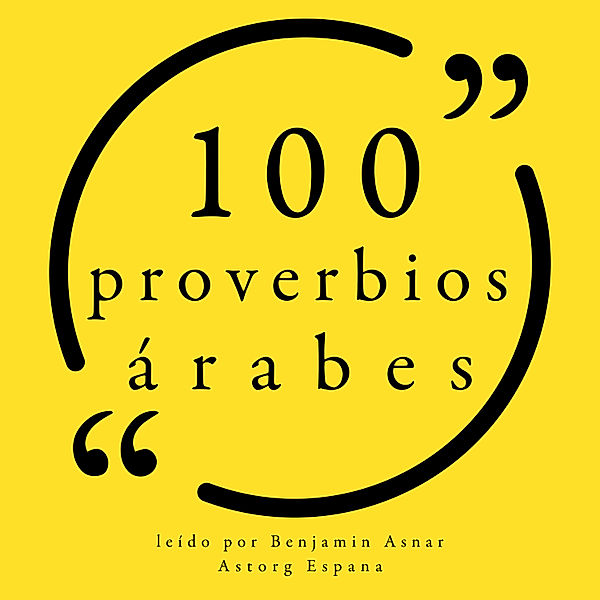 100 Proverbios árabes, Anonymous