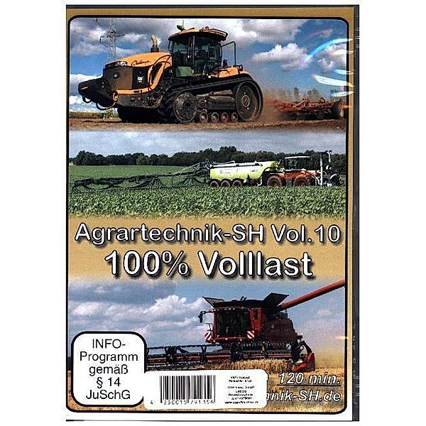 100% Volllast - Agrartechnik im Einsatz,1 DVD