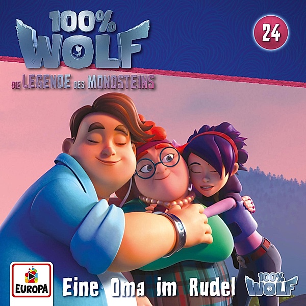 100% Wolf - 24 - Folge 24: Eine Oma im Rudel (Die Legende des Mondsteins), Frank Schröder, Uticha Marmon, Jayne Lyons, Laura Johae