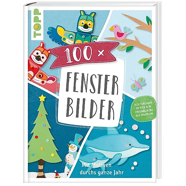 100 x Fensterbilder