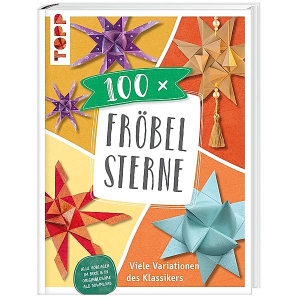 100 x Fröbelsterne