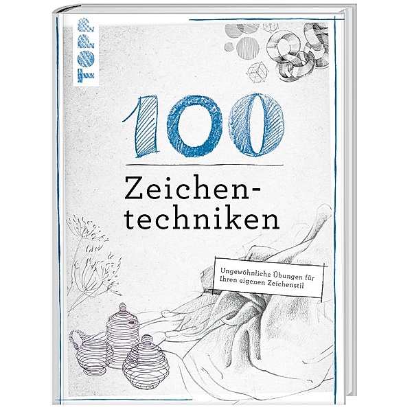 100 Zeichentechniken, Monika Reiter, Dieter Schlautmann