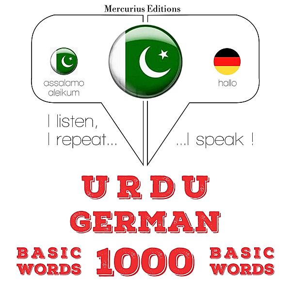 1000 essential words in German, JM Gardner