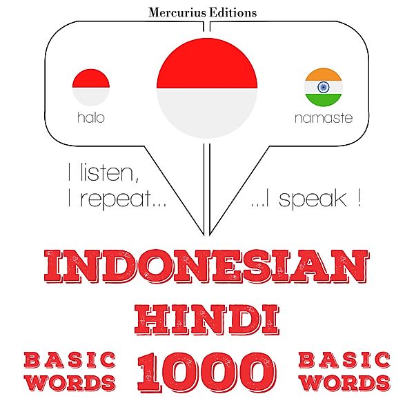 1000 essential words in Hindi, JM Gardner