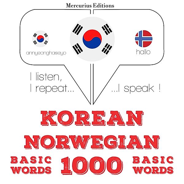 1000 essential words in Norwegian, JM Gardner