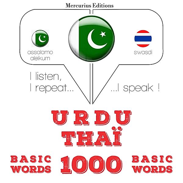 1000 essential words in Thai, JM Gardner