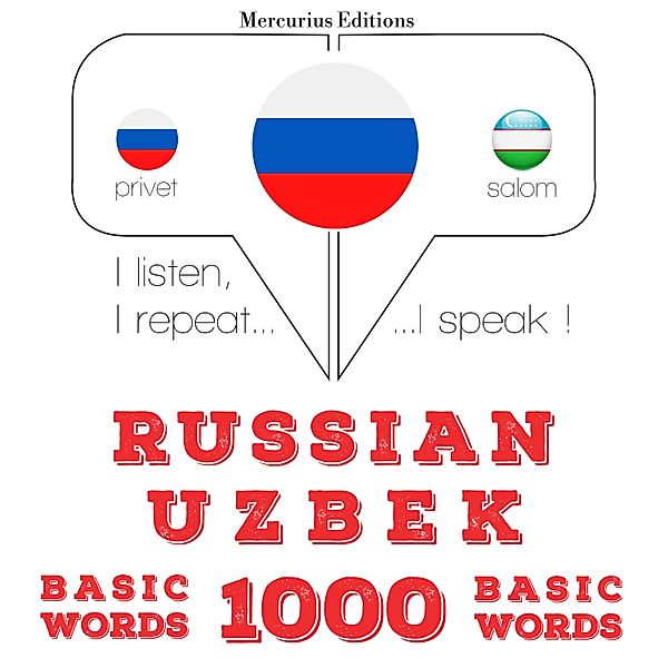 1000 essential words in Uzbek, JM Gardner