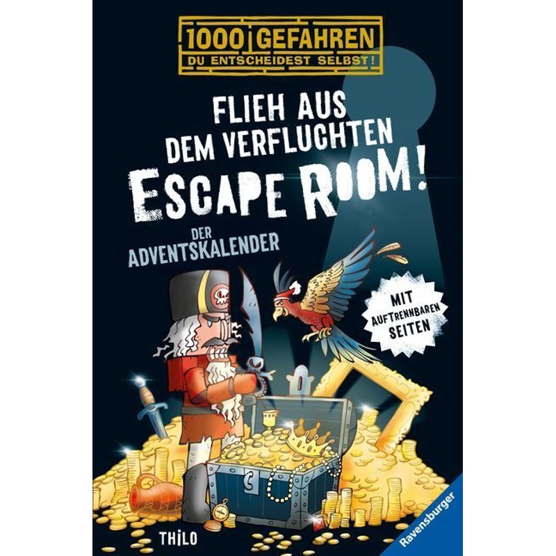 Image of 1000 Gefahren: Der Adventskalender- Flieh Aus Dem Verfluchten Escape Room! - Thilo, Taschenbuch