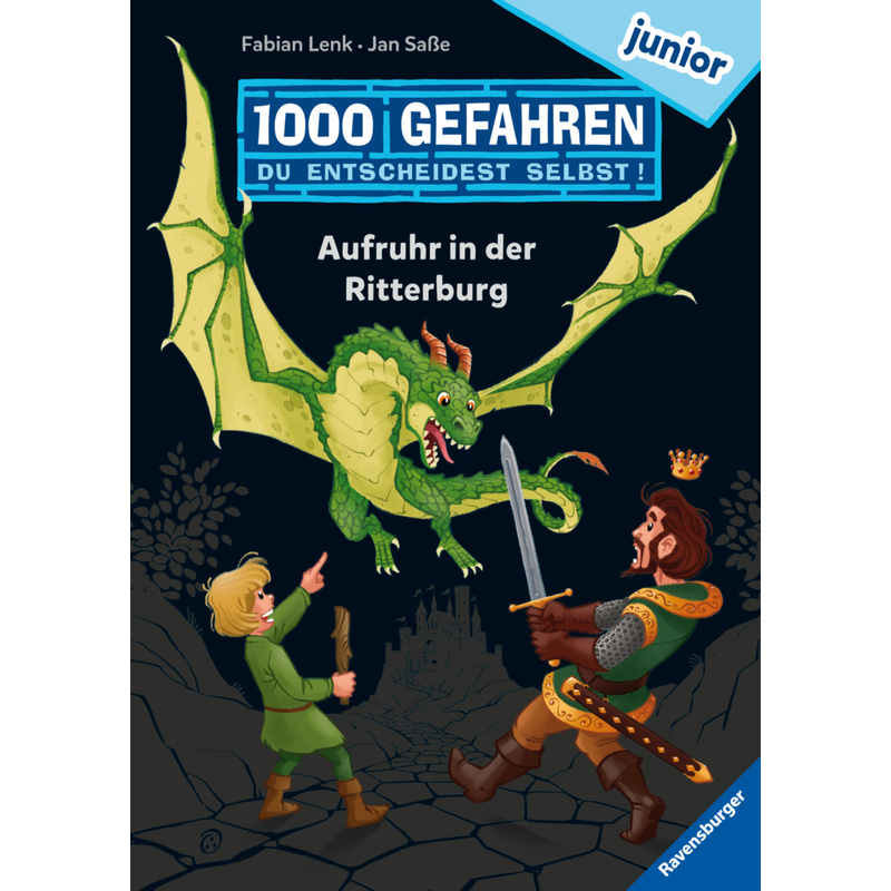 Image of 1000 Gefahren Junior - Aufruhr In Der Ritterburg (Erstlesebuch Mit "Entscheide Selbst"-Prinzip Für Kinder Ab 7 Jahren) - Fabian Lenk, Gebunden