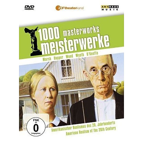 1000 Meisterwerke - Amerikanischer Realismus im 20. Jahrhundert,1 DVD