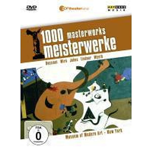 1000 Meisterwerke - Museum of Modern Art, New York,1 DVD