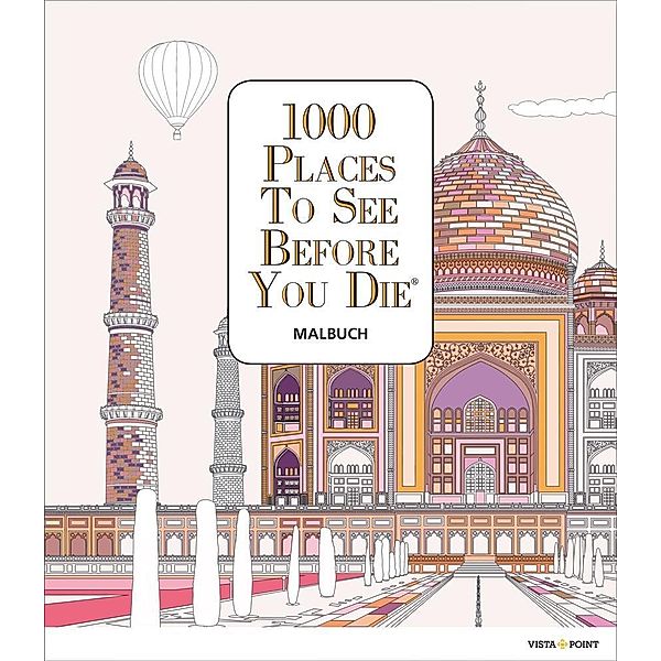1000 Places To See Before You Die - Malbuch