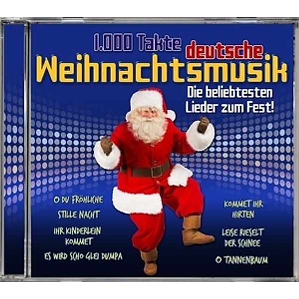 1000 Takte Deutsche Weihnachtsmusik, Various