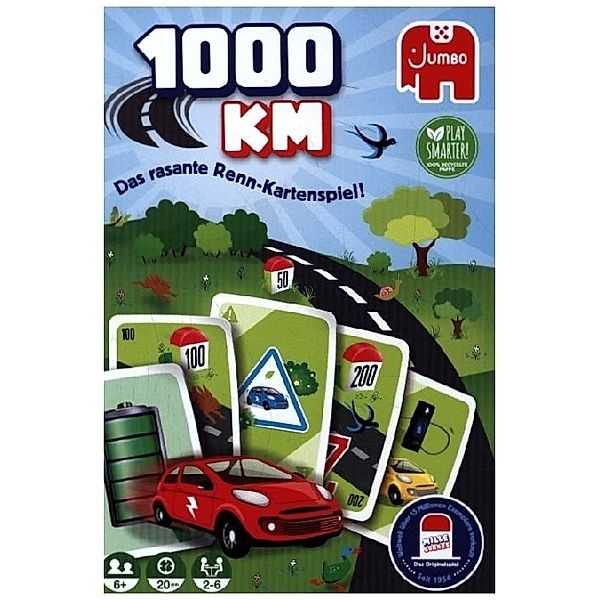 JUMBO, Jumbo Spiele 1000KM Kartenspiel