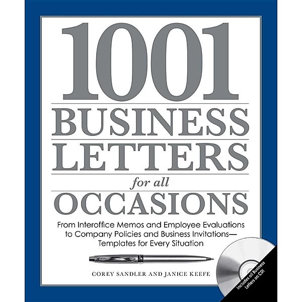 1001 Business Letters for All Occasions, Corey Sandler