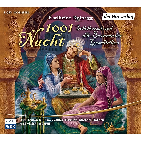 1001 Nacht, 1 Audio-CD, Karlheinz Koinegg
