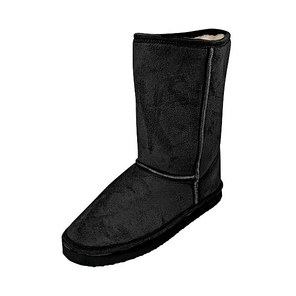100gr Stiefel aus Micro Velour, schwarz (Größe: 37)