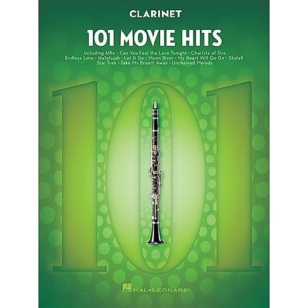 101 Movie Hits For Clarinet