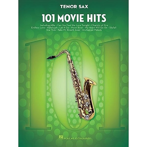 101 Movie Hits For Tenor Saxophone