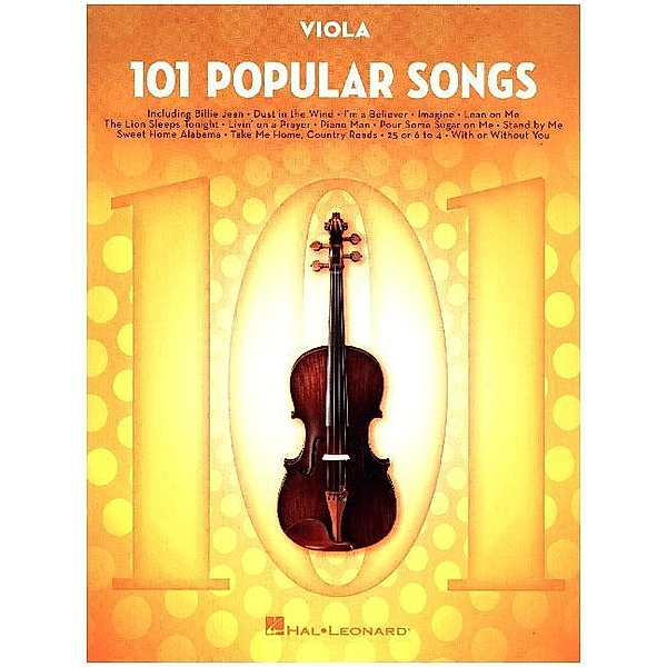 101 Popular Songs / 101 Popular Songs -For Viola-
