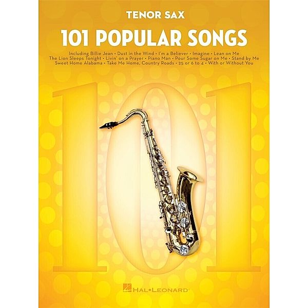 101 Popular Songs -For Tenor Saxophone-