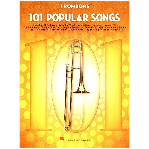 101 Popular Songs -For Trombone-