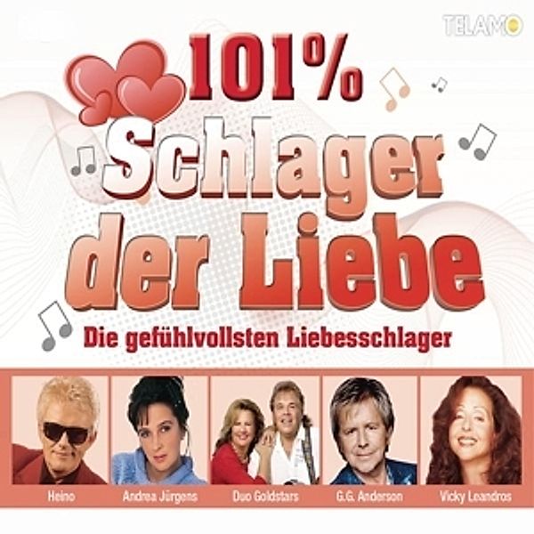 101% Schlager Der Liebe, Diverse Interpreten