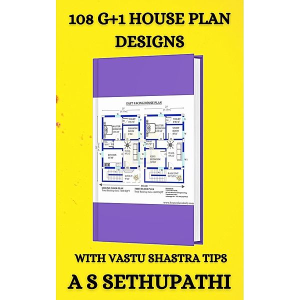 108 G+1 House Plan Designs, A S Sethupathi