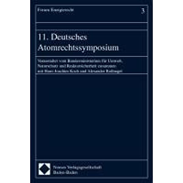 11. Deutsches Atomrechtssymposium