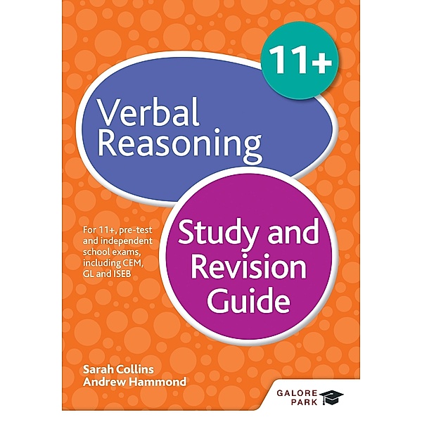 11+ Verbal Reasoning Study and Revision Guide, Andrew Hammond, Sarah Collins