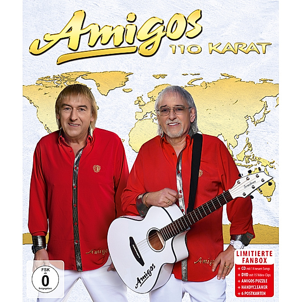 110 Karat (Fanbox, CD+DVD), Die Amigos