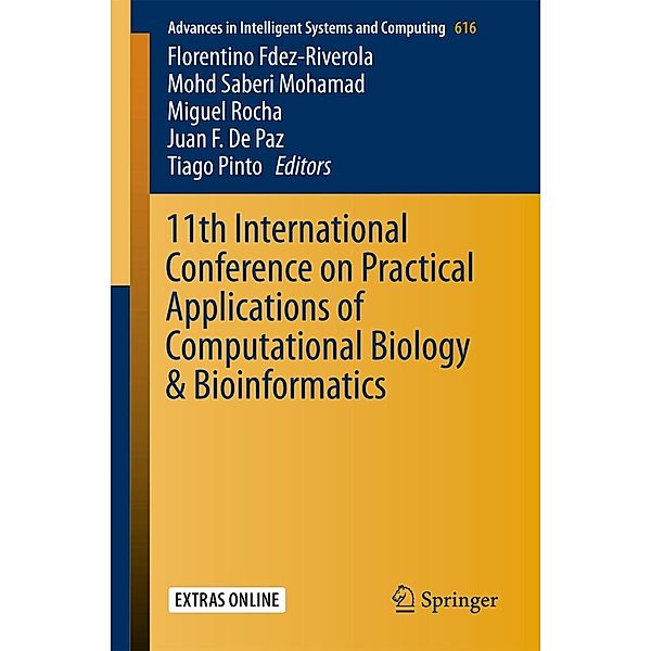 11th International Conference on Practical Applications of Computational Biology & Bioinformatics / Advances in Intelligent Systems and Computing Bd.616