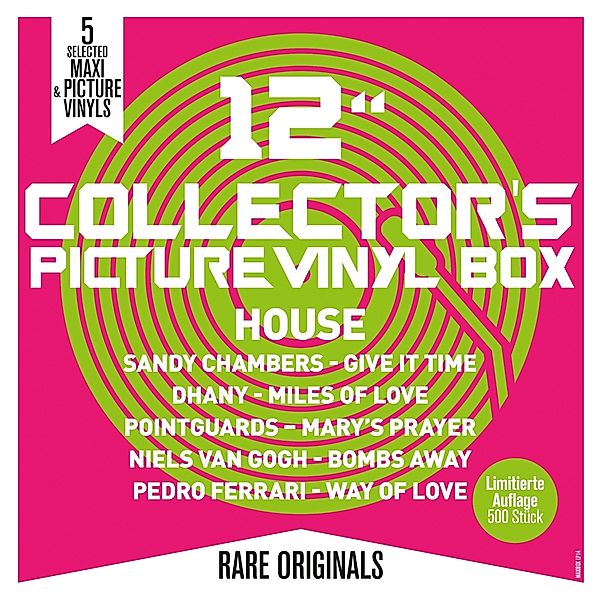 12 Collector S Picture Vinyl Box-House, Niels-Chambers Sandy Dhany-Van Gogh