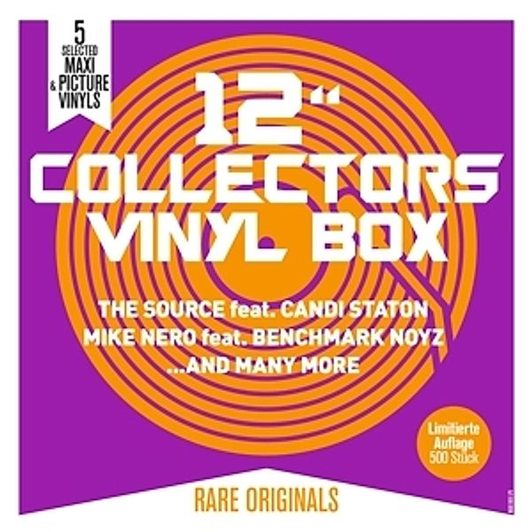 12 Collector S Vinyl Box, Mike-Source,The Feat. Candi Station Uvm. Nero