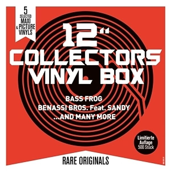 12 Collector S Vinyl Box, Benassi Bros. Feat. Sandy-Bass Frog Uvm.