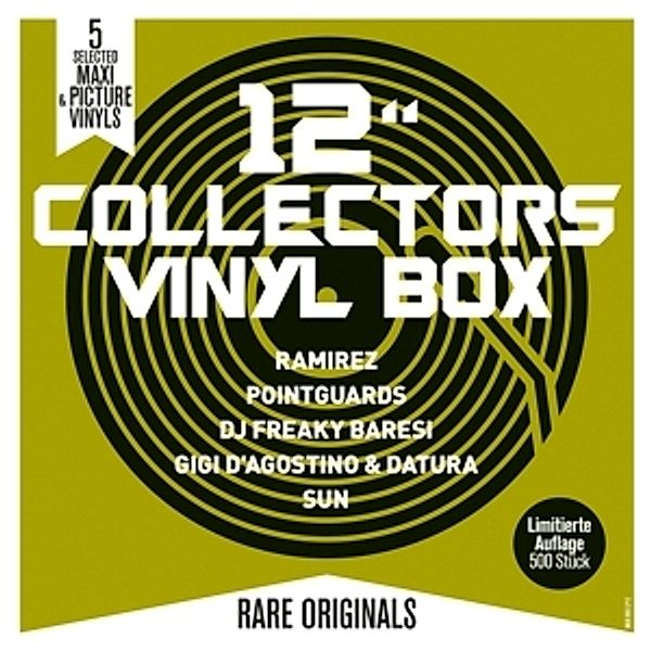 12 Collector S Vinyl Box, Dagostino & Datura-Ramirez-DJ Freaky Baresi-Uvm.