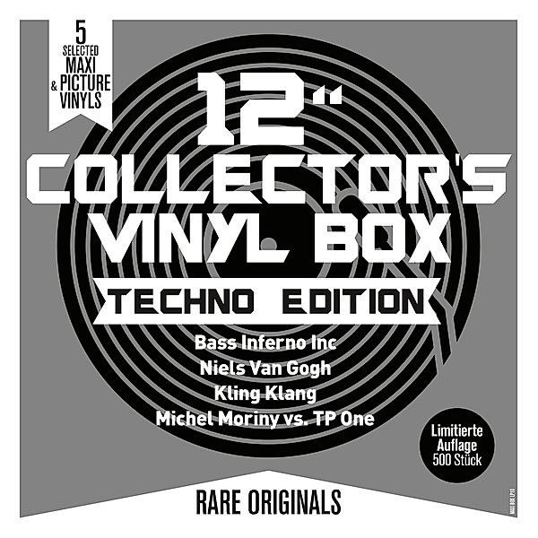 12 Collector S Vinyl Box-Techno Edition, Diverse Interpreten