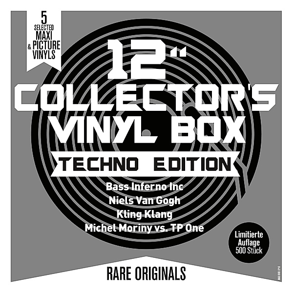 12 Collector S Vinyl Box-Techno Edition, Diverse Interpreten