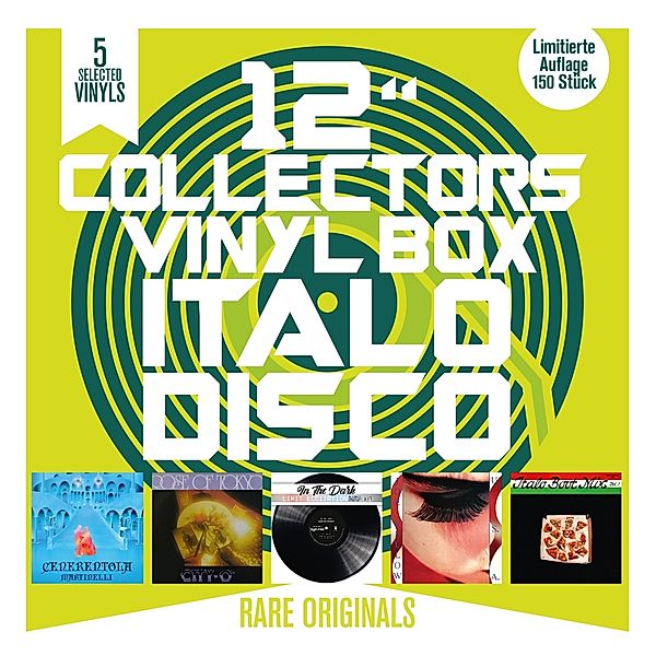 12 COLLECTOR'S VINYL BOX: ITALO DISCO, Joe-Martinelli-City-O Yellow